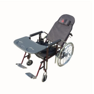 ویلچر همه کاره توان افرا با کمربند محافظ ایستا