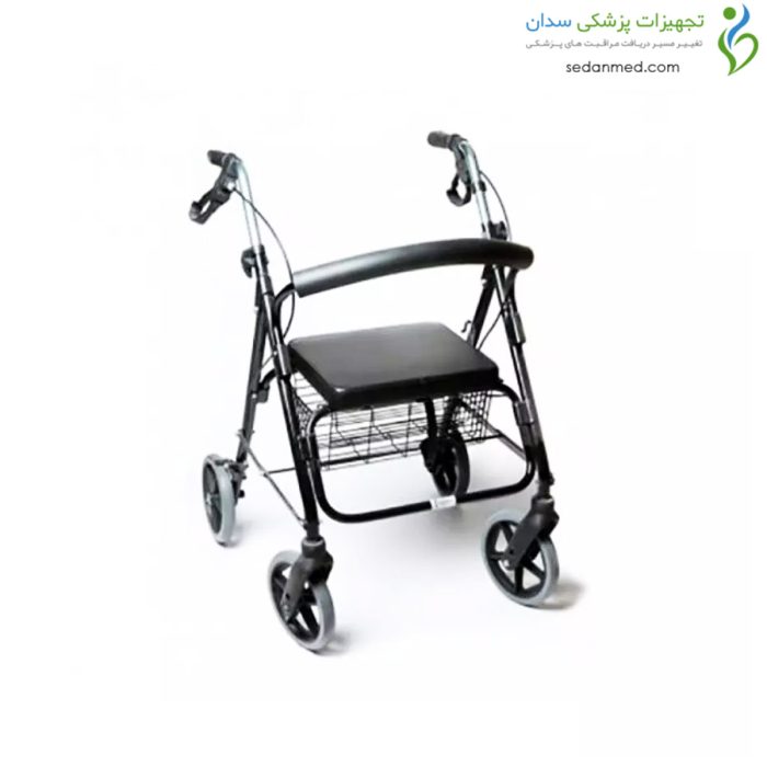 واکر تاشو چهار چرخ آلومینیومی زیکلاس مد (Zyklusmed)