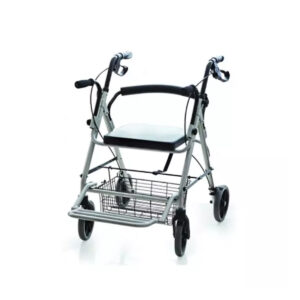 واکر تاشو چهار چرخ آلومینیومی با جاپایی زیکلاس مد (Zyklusmed)