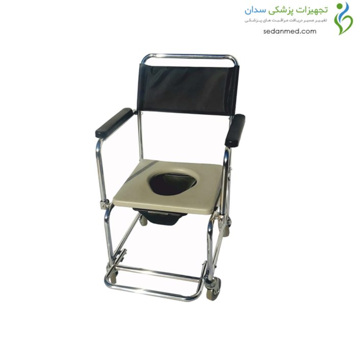 ویلچر چهار چرخ کوچک 695 مخصوص حمام و توالت