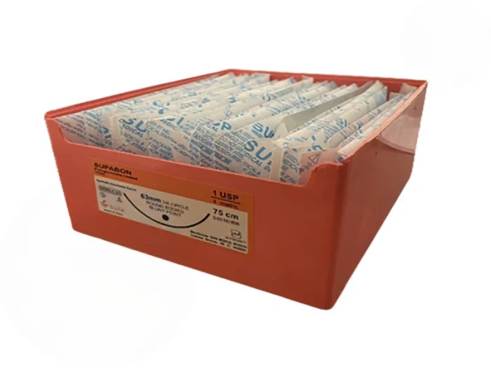 نخ جراحی سوپابن / ویکریل یک کبدی با سوزن 63mm سوپا