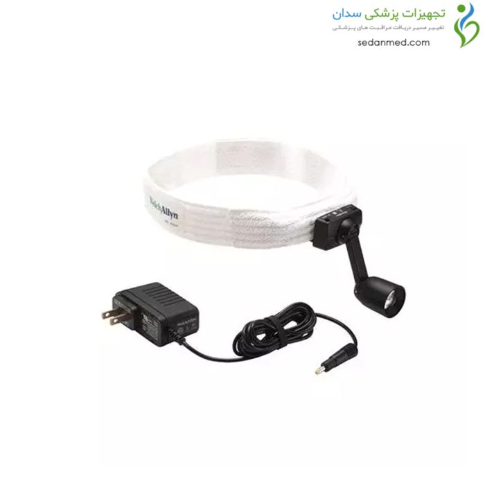 چراغ پیشانی با نور سرد LED با هدبند مستحکم قابل تنظیم 46072 ولش آلن (WelchAllyn)