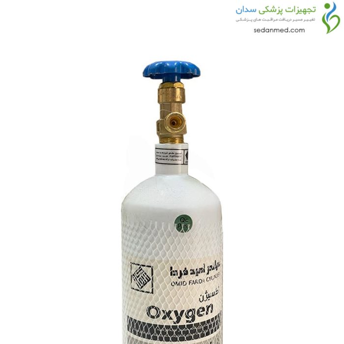 کپسول اکسیژن 2 لیتری پر شده ایرانی