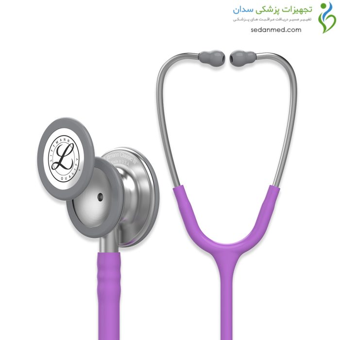 گوشی معاینه نوزاد کلاسیک II بنفش لیتمن (Littmann)