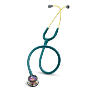گوشی معاینه کودک کلاسیک II نیلی با چست پیس رنگین کمانی 2153 لیتمن (Littmann)