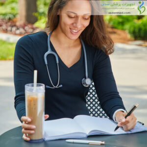 گوشی پزشکی کلاسیک III طوسی دودی 5873 لیتمن (Littmann)