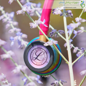 گوشی پزشکی کلاسیک III تمشکی رنگین کمان 5806 لیتمن (Littmann)