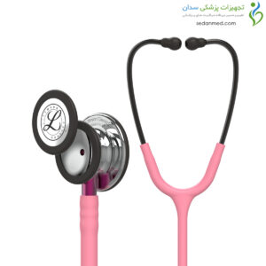 گوشی پزشکی کلاسیک III صورتی آینه ای 5962 لیتمن (Littmann)