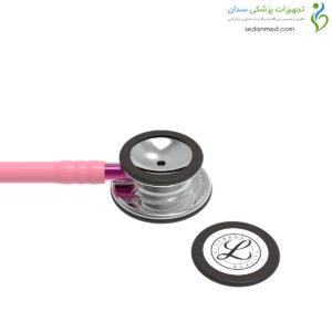 گوشی پزشکی کلاسیک III صورتی آینه ای 5962 لیتمن (Littmann)