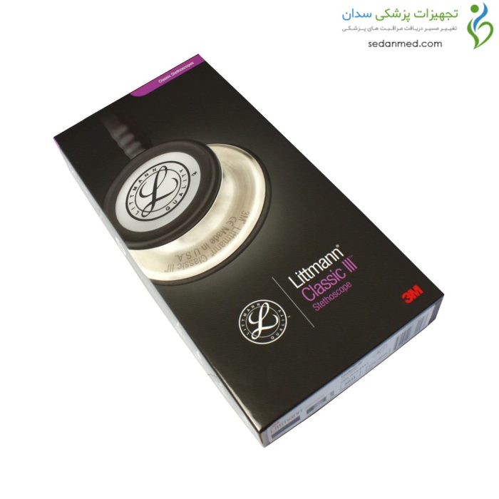 گوشی پزشکی کلاسیک III بنفش تیره 5831 لیتمن (Littmann)
