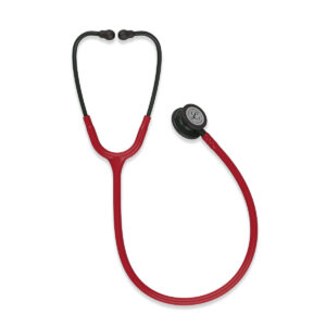 گوشی پزشکی کلاسیک III زرشکی مشکی 5868 لیتمن (Littmann)